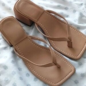 Elegant Tan Women's Sandals